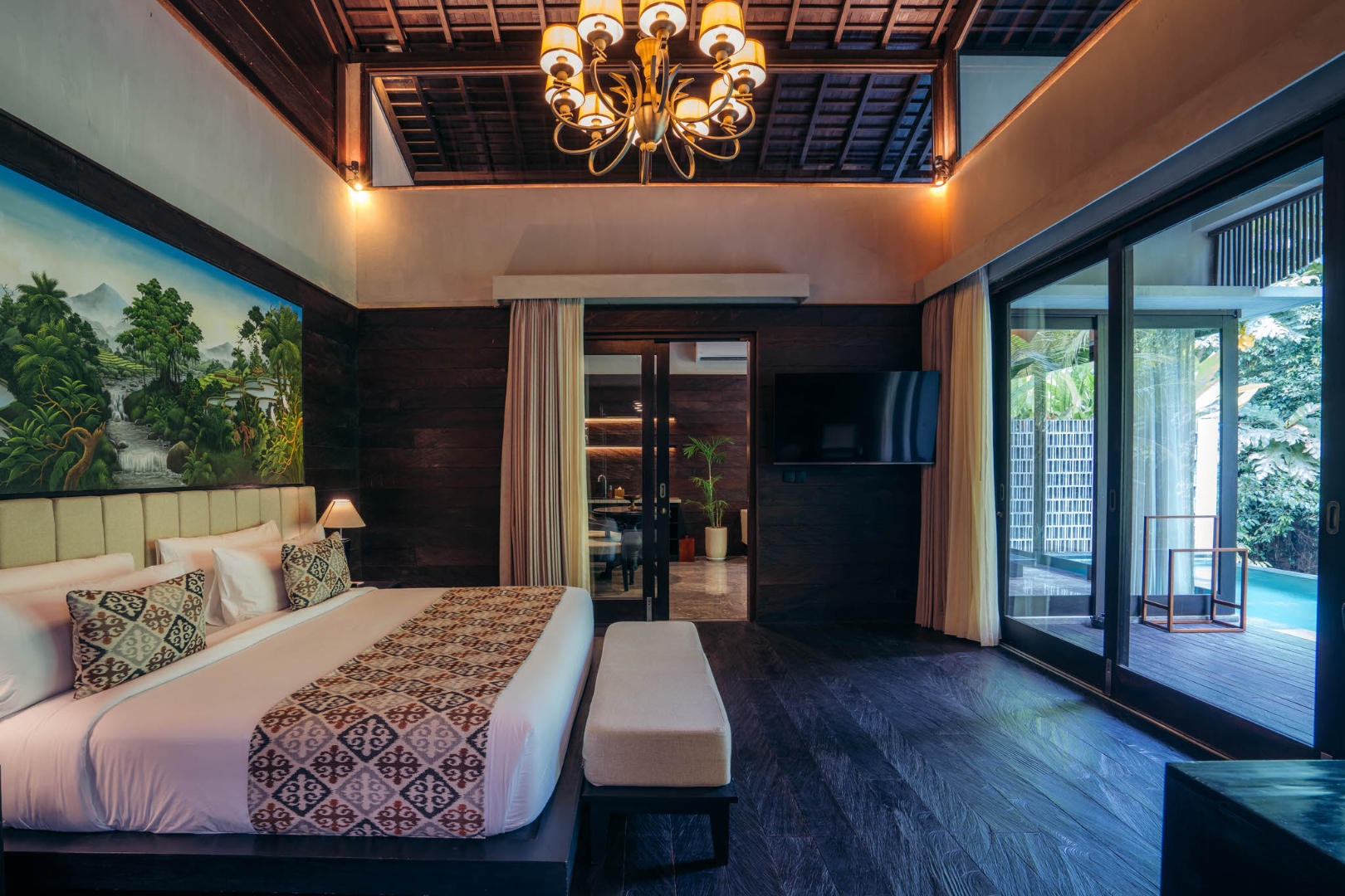 Adiwana Unagi Riverfront villa interior